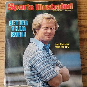 Vintage Sports Illustrated March 1978, Jack Nicklaus Wins the TPC, Wrestling